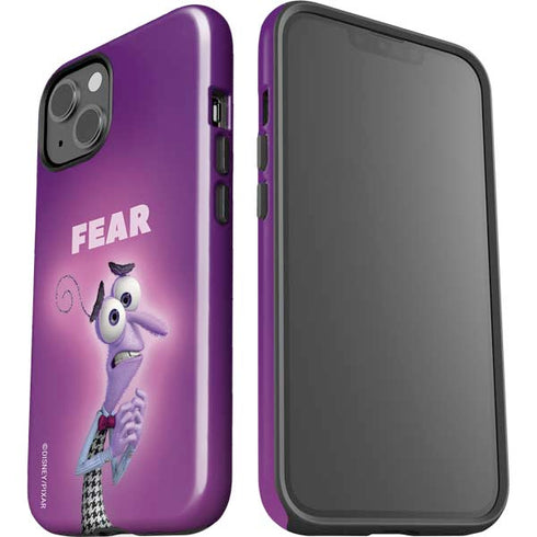 Disney Inside Out Fear Portrait iPhone 14 Plus Impact Case