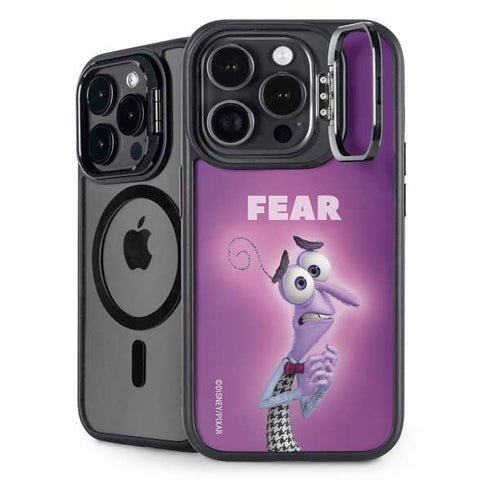 Disney Inside Out Fear Portrait iPhone 14 Pro Kickstand Case