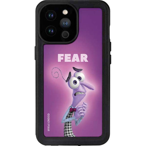 Disney Inside Out Fear Portrait iPhone 14 Pro Max Waterproof Case