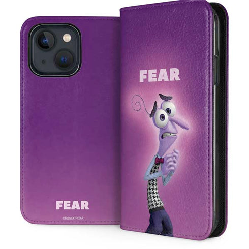 Disney Inside Out Fear Portrait iPhone 15 Folio Case