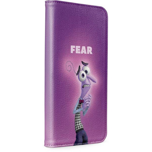 Disney Inside Out Fear Portrait iPhone 15 Plus Folio Case
