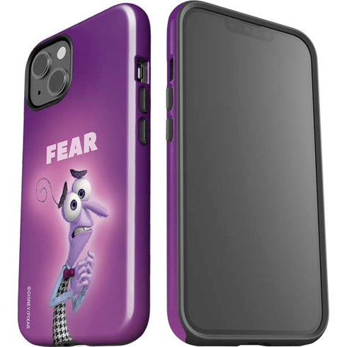 Disney Inside Out Fear Portrait iPhone 15 Plus Impact Case