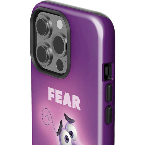 Disney Inside Out Fear Portrait iPhone 15 Pro Impact Case