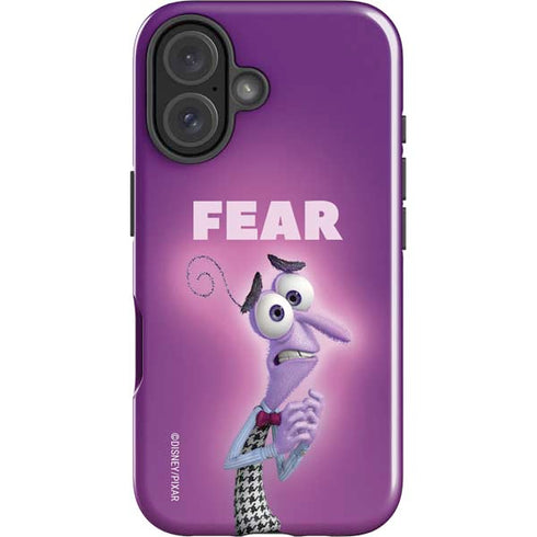 Disney Inside Out Fear Portrait iPhone 16 Impact Case