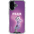 Disney Inside Out Fear Portrait iPhone 16 Plus Clear Case