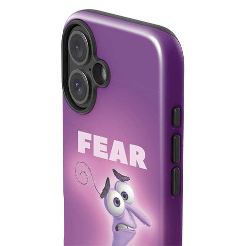 Disney Inside Out Fear Portrait iPhone 16 Plus Impact Case