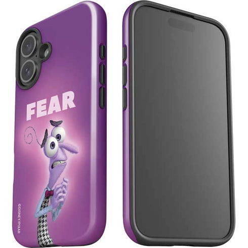 Disney Inside Out Fear Portrait iPhone 16 Plus Impact Case