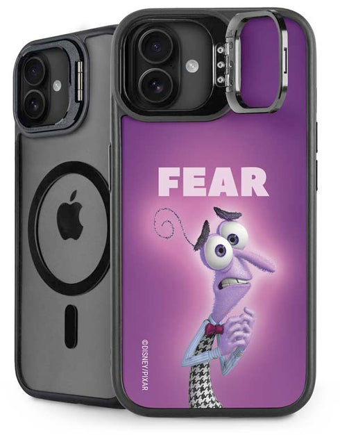 Disney Inside Out Fear Portrait iPhone 16 Plus Kickstand Case