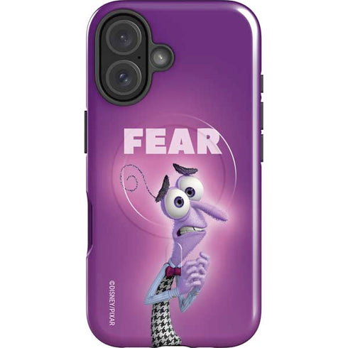 Disney Inside Out Fear Portrait iPhone 16 Plus Magsafe Impact Case