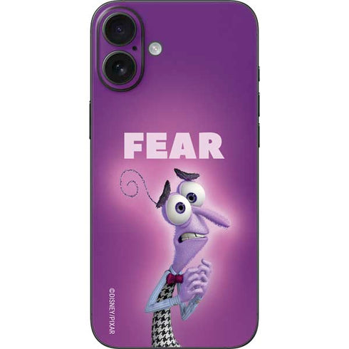 Disney Inside Out Fear Portrait iPhone 16 Plus Skin