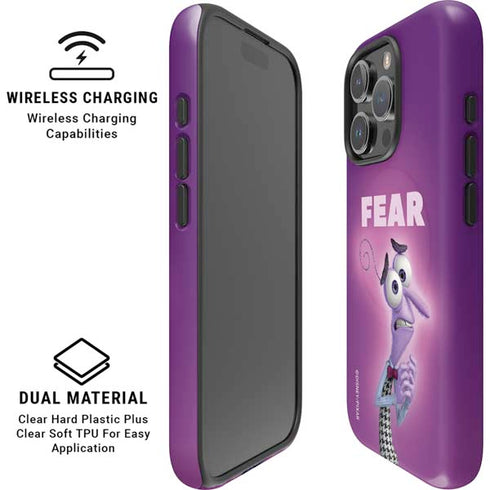 Disney Inside Out Fear Portrait iPhone 16 Pro Magsafe Impact Case