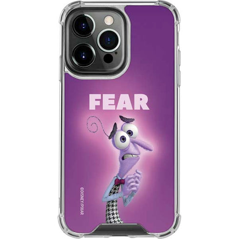 Disney Inside Out Fear Portrait iPhone 16 Pro Max Clear Case