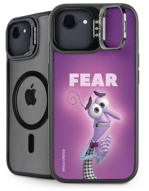 Disney Inside Out Fear Portrait iPhone 16e Kickstand Case