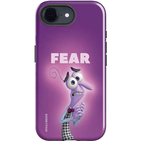 Disney Inside Out Fear Portrait iPhone 16e Impact Case