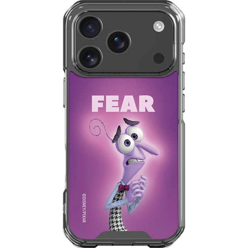 Disney Inside Out Fear Portrait iPhone 18 Pro Clear Case