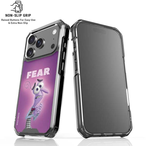 Disney Inside Out Fear Portrait iPhone 18 Pro Clear Case