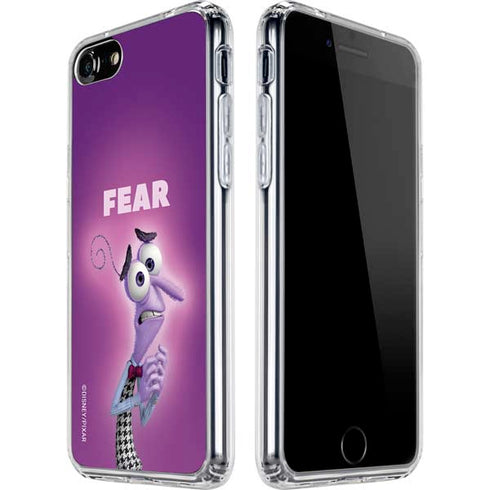 Disney Inside Out Fear Portrait iPhone SE (2nd & 3rd Gen) Clear Case