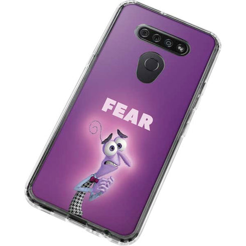Disney Inside Out Fear Portrait LG K51/Q51 Clear Case