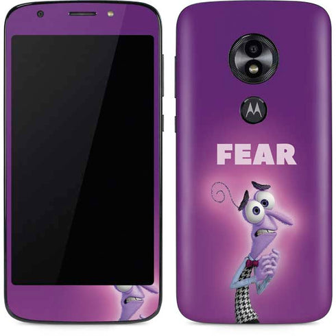 Disney Inside Out Fear Portrait Moto E5 Play Skin