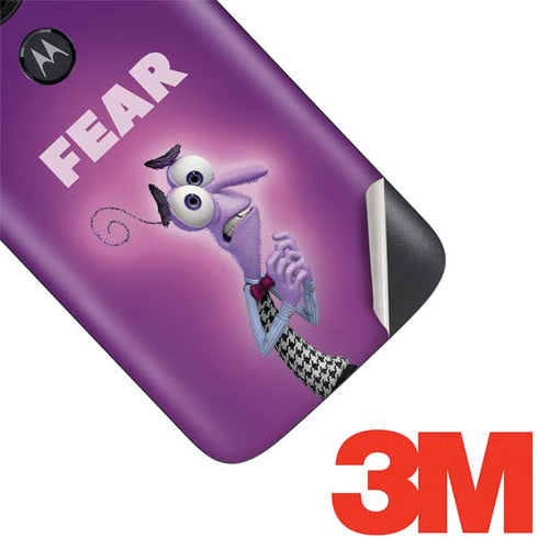 Disney Inside Out Fear Portrait Moto E5 Play Skin