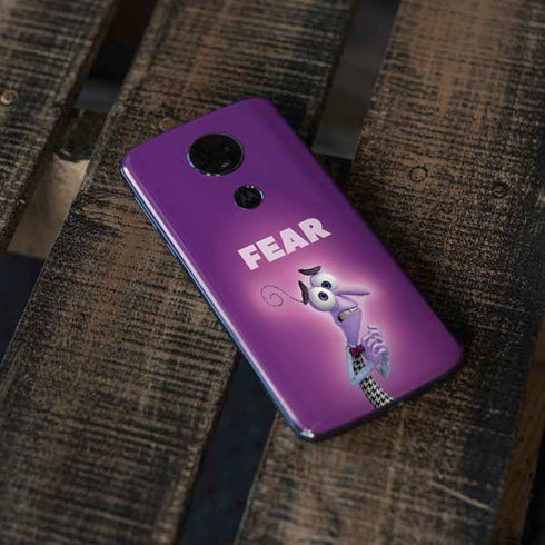 Disney Inside Out Fear Portrait Moto E5 Plus Skin