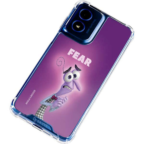 Disney Inside Out Fear Portrait Moto G 5G (2024) Clear Case