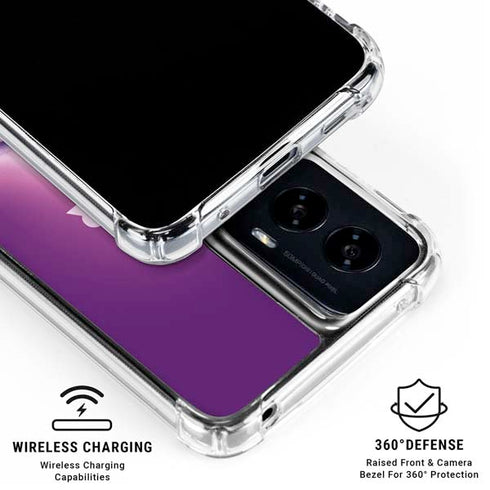 Disney Inside Out Fear Portrait Moto G Power 5G (2024) Clear Case