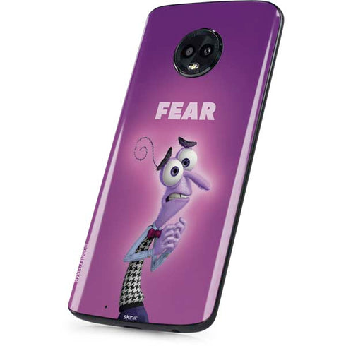 Disney Inside Out Fear Portrait Moto G6 Skin