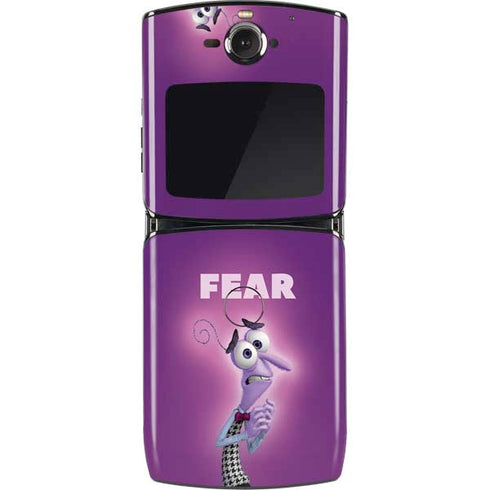 Disney Inside Out Fear Portrait Motorola RAZR Skin