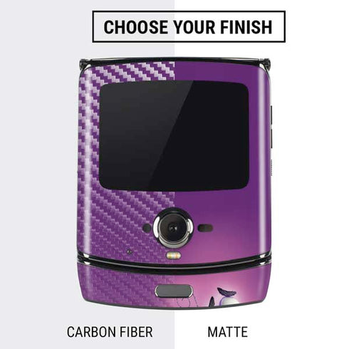 Disney Inside Out Fear Portrait Motorola RAZR Skin