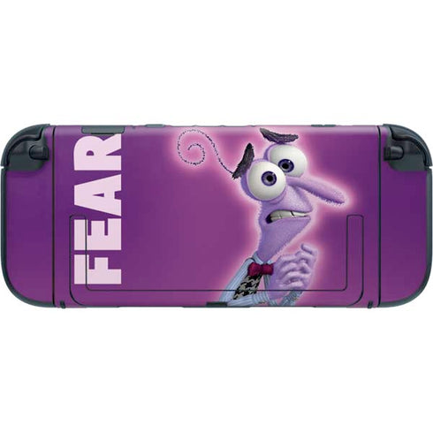Disney Inside Out Fear Portrait Nintendo Switch 2 (2025) with Joy-Con Skin
