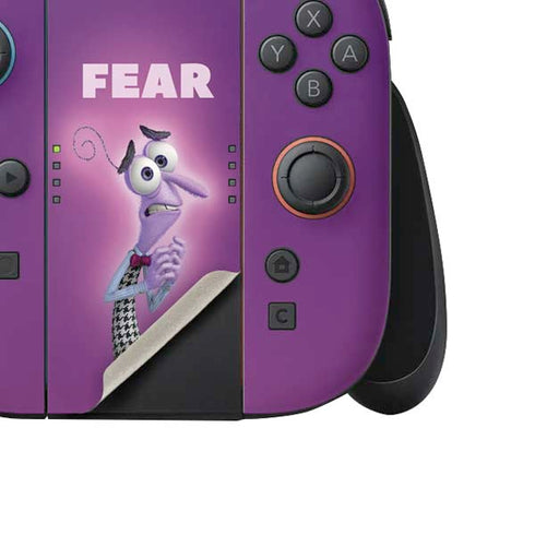 Disney Inside Out Fear Portrait Nintendo Switch 2 (2025) Joy-Con Controller Skin