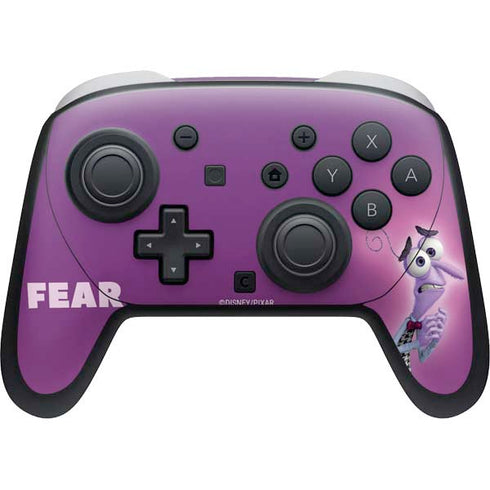 Disney Inside Out Fear Portrait Nintendo Switch 2 (2025) Pro Controller Skin