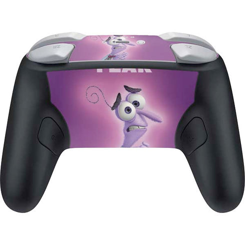 Disney Inside Out Fear Portrait Nintendo Switch 2 (2025) Pro Controller Skin
