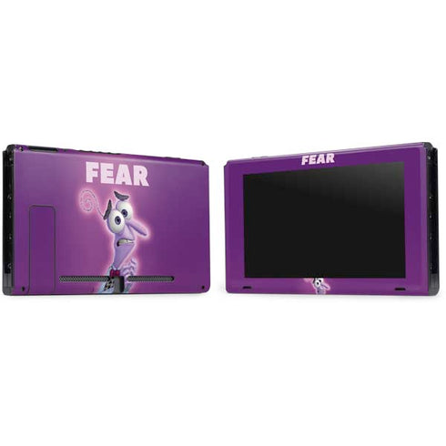 Disney Inside Out Fear Portrait Nintendo Switch Bundle Skin