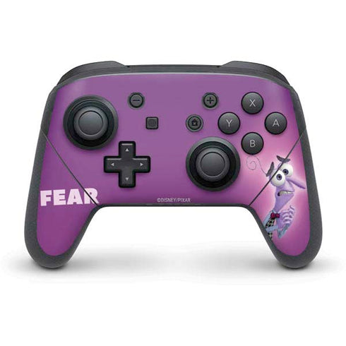 Disney Inside Out Fear Portrait Nintendo Switch Pro Controller Skin