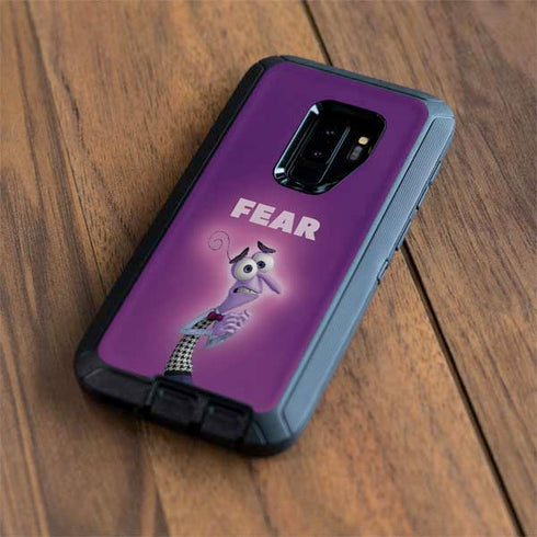 Disney Inside Out Fear Portrait Otterbox Defender Galaxy Skin
