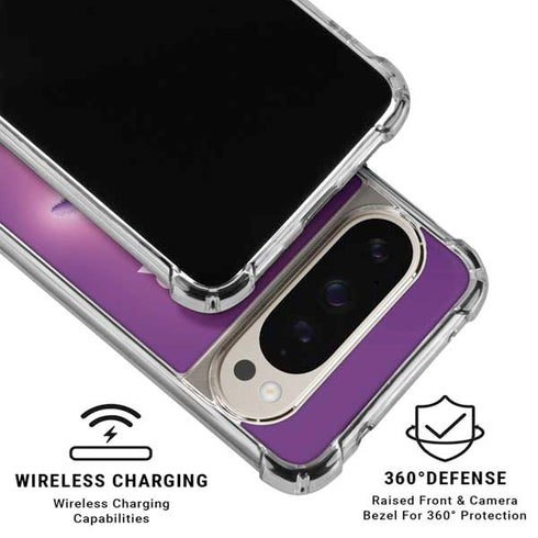 Disney Inside Out Fear Portrait Pixel 9/9 Pro Clear Case