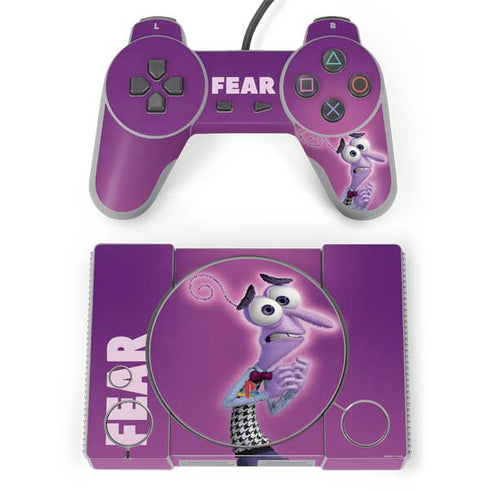 Disney Inside Out Fear Portrait PlayStation Classic Bundle Skin