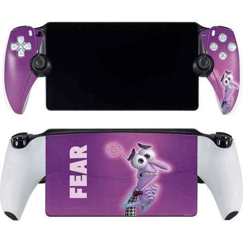 Disney Inside Out Fear Portrait PlayStation PS5 Skins