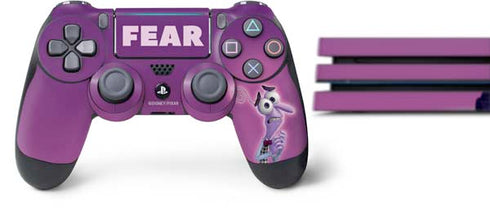 Disney Inside Out Fear Portrait PS4 Pro Bundle Skin