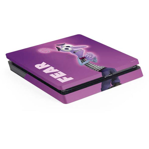 Disney Inside Out Fear Portrait PS4 Slim Skin