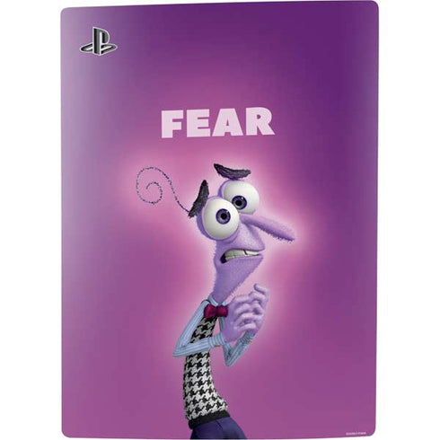 Disney Inside Out Fear Portrait PS5 Console Skin