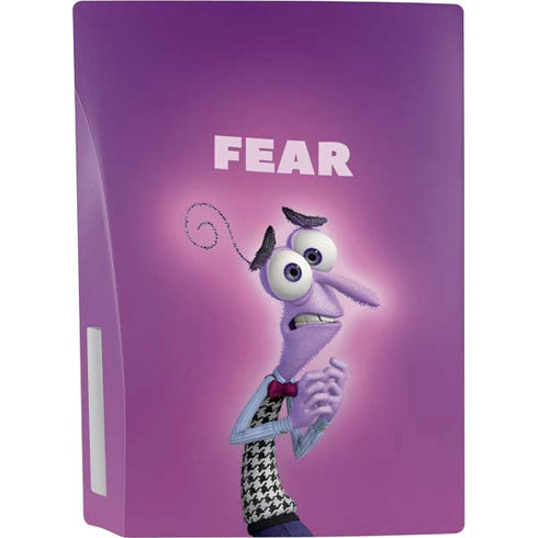 Disney Inside Out Fear Portrait PS5 Console Skin