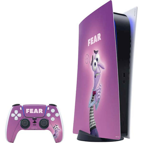 Disney Inside Out Fear Portrait PS5 Digital Edition Bundle Skin