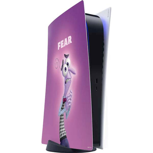 Disney Inside Out Fear Portrait PS5 Digital Edition Console Skin
