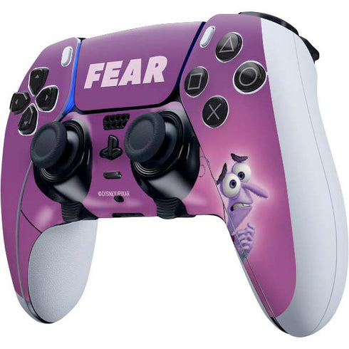 Disney Inside Out Fear Portrait PS5 DualSense Edge Pro Controller Skin