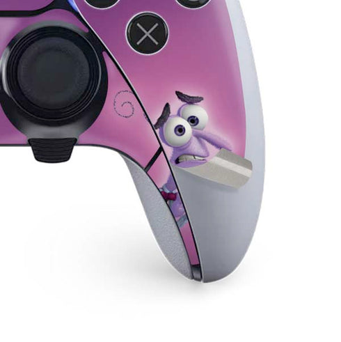 Disney Inside Out Fear Portrait PS5 DualSense Edge Pro Controller Skin