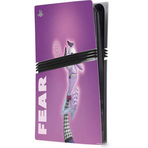 Disney Inside Out Fear Portrait PlayStation PS5 Skins