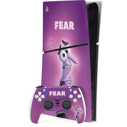 Disney Inside Out Fear Portrait PlayStation PS5 Skins